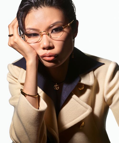 Lunettes optiques Gucci.
