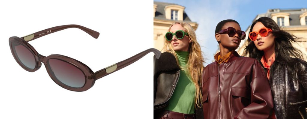 Lunettes solaires Longchamp.