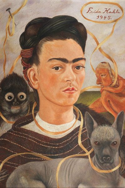 affiche exposition frida kahlo